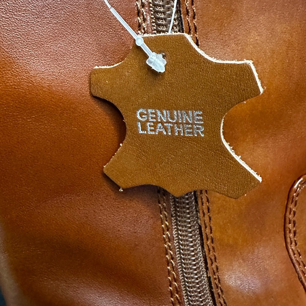 INC International Concepts Women's  Leather Boots - Picture 4 of 13